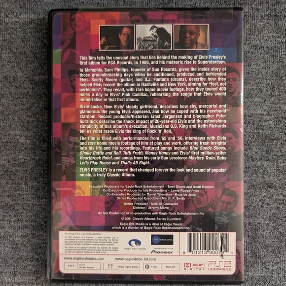 Elvis Presley Classic Albums DVD, GUC with Insert Included - Picture 2 of 4